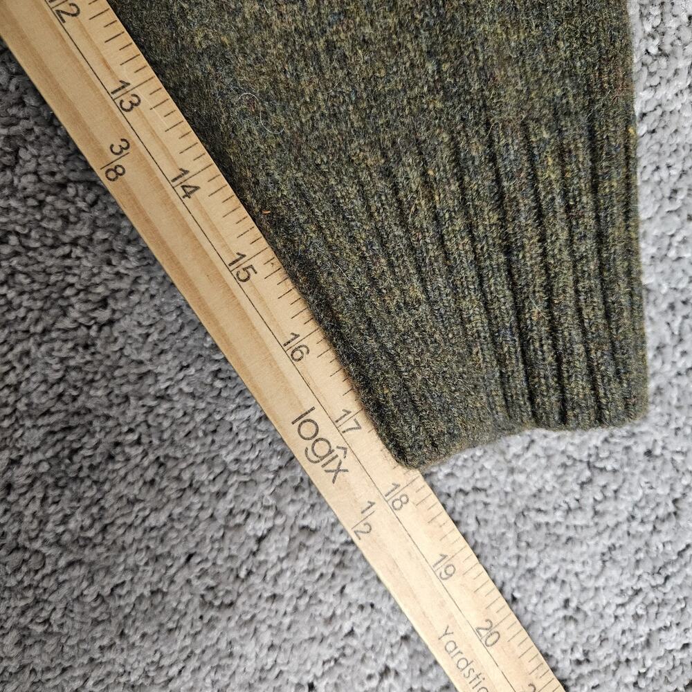 Fisherman Out Of Ireland Sweater Women's 2XL Green Argyle Soft Shetland Wool - Picture 10 of 10